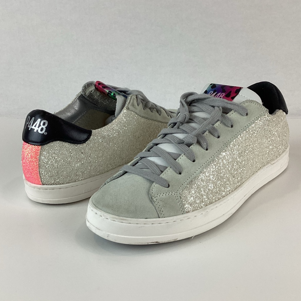 P448 John Glitter Sneakers | 39 / 8.5
